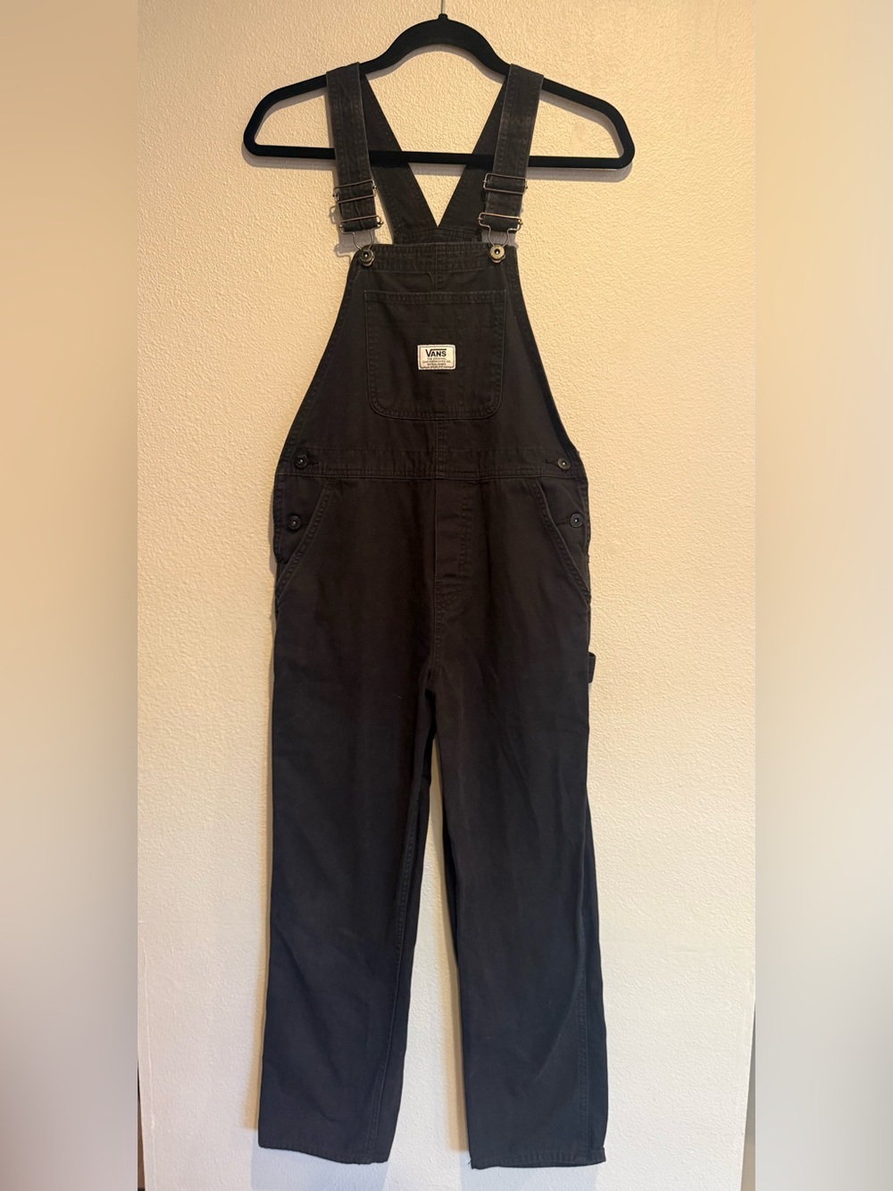 Women’s Vans XS Black Overalls